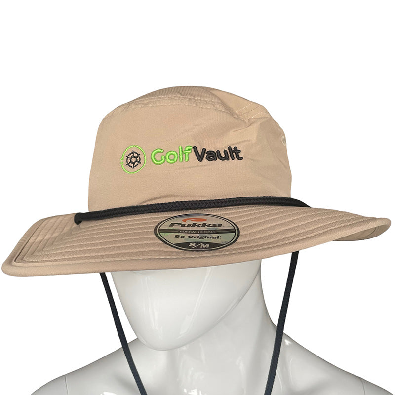 Golf Vault Bucket Hat Hat Golf Vault Khaki S/M