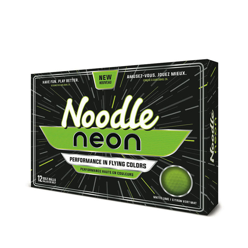 Noodle Neon Matte Golf Ball Golf Balls Taylormade Green  