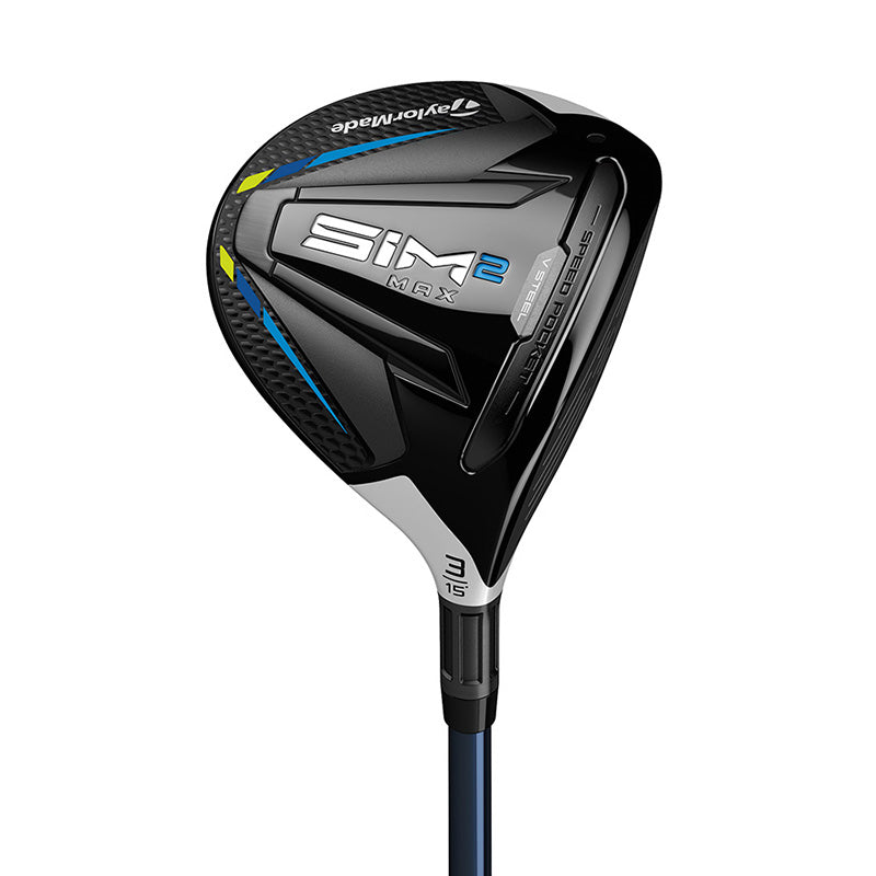 TaylorMade SIM2 Max Fairway Wood Fairway Wood Taylormade Right Senior 3W (15°) - Fujikura Ventus Blue 5