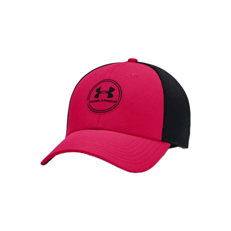 Under Armour Iso-Chill Driver Mesh Cap - Adjustable Hat Under Armour Red  