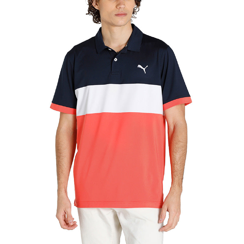 PUMA Cloudspun Highway Golf Polo Men&#39;s Shirt Puma   
