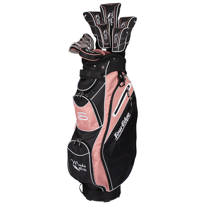 Tour Edge Women's Moda Silk Package Set Package set Tour edge Right Ladies Black/Rose Gold