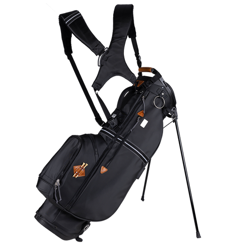 Sun Mountain 2023 Mid-Stripe Stand Bag - Double Strap Stand Bag Sun Mountain Black  