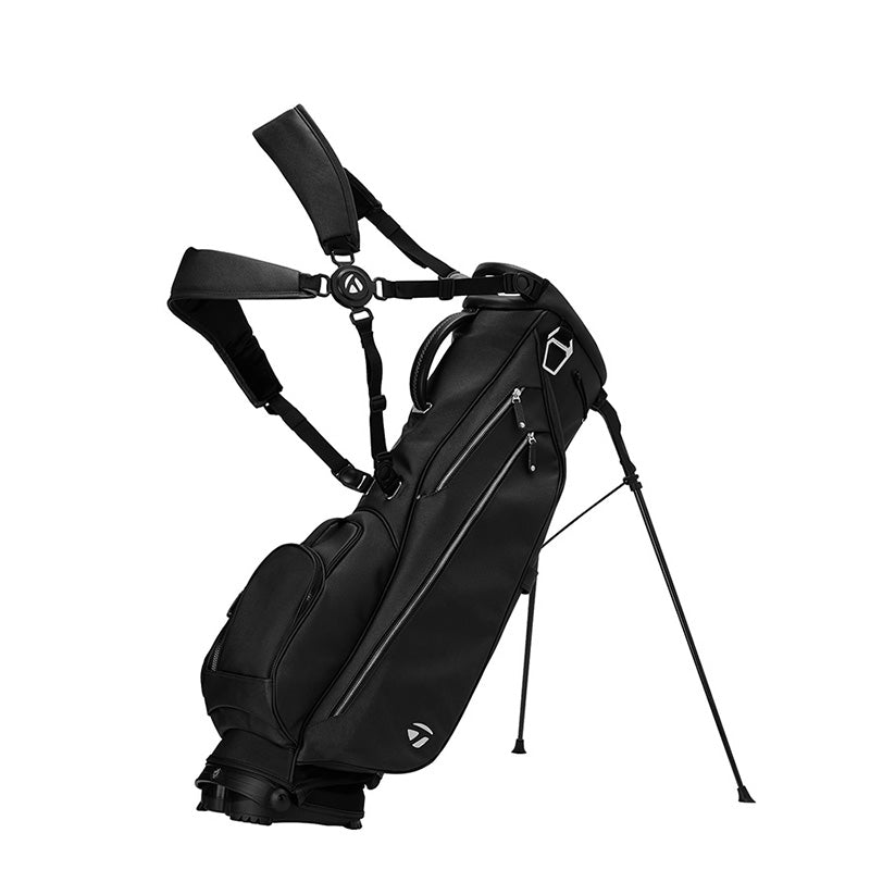 TaylorMade Vessel Lite Lux Stand Bag Stand Bag Taylormade Black  