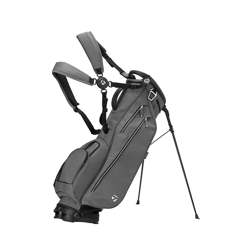 TaylorMade Vessel Lite Lux Stand Bag Stand Bag Taylormade Grey