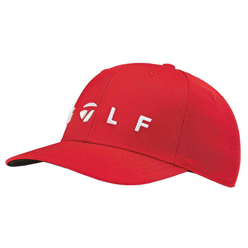 TaylorMade Lifestyle Adjustable Golf Logo Hat Hat Taylormade Red OSFA