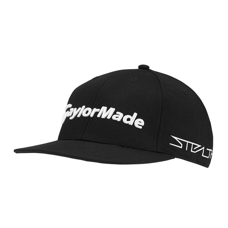 TaylorMade 2023 Tour Flatbill Hat Hat Taylormade Black OSFA 