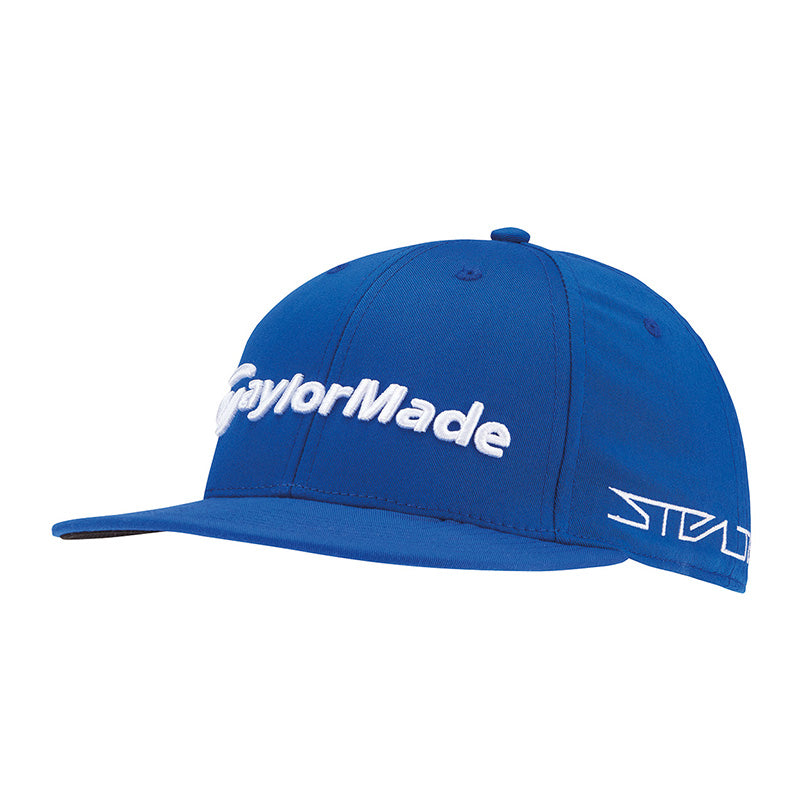 TaylorMade 2023 Tour Flatbill Hat Hat Taylormade Blue OSFA 