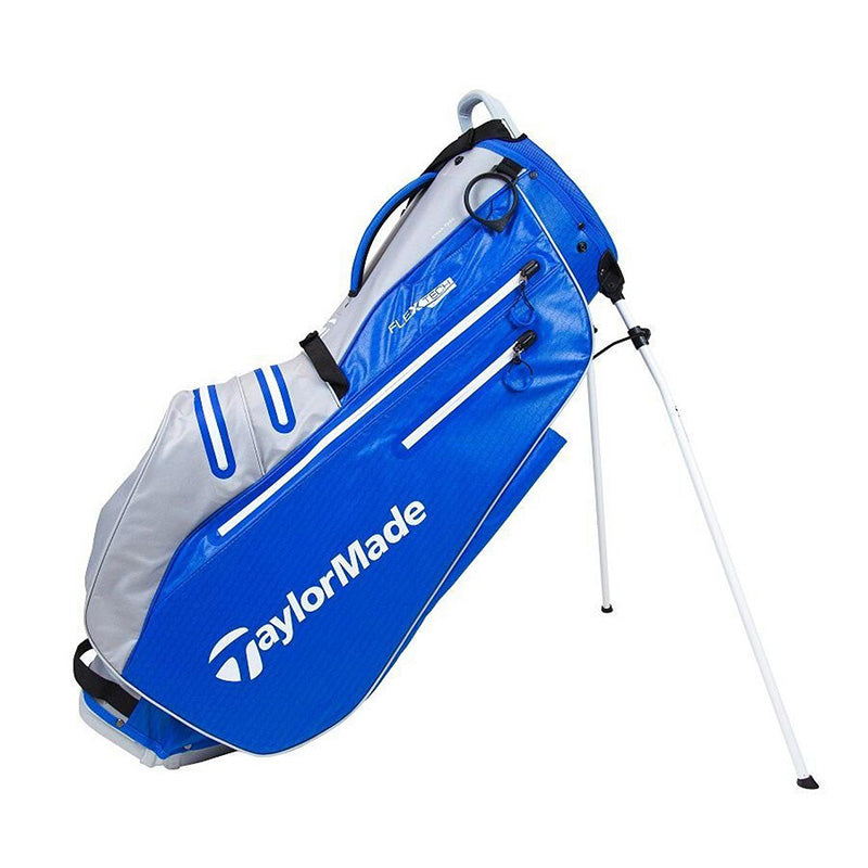 TaylorMade Flextech Waterproof Stand Bag Stand Bag Taylormade Royal/Silver  