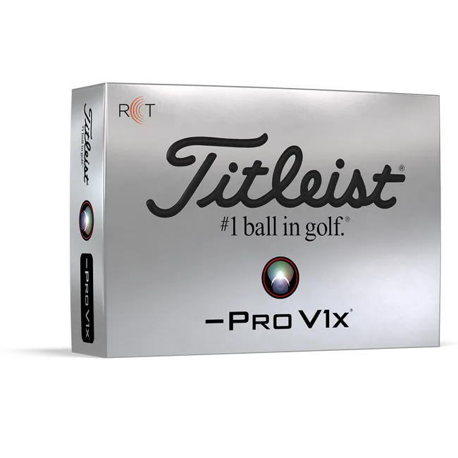 Titleist Pro V1x Left Dash RCT Golf Balls Golf Balls Titleist   