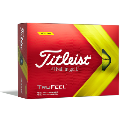 Titleist TruFeel Golf Balls Golf Balls Titleist Yellow