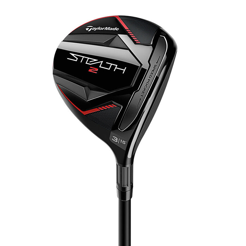 TaylorMade Stealth2 Fairway Wood Fairway Wood Taylormade Right Senior 3W (15*) - Fujikura Ventus TR Red FW