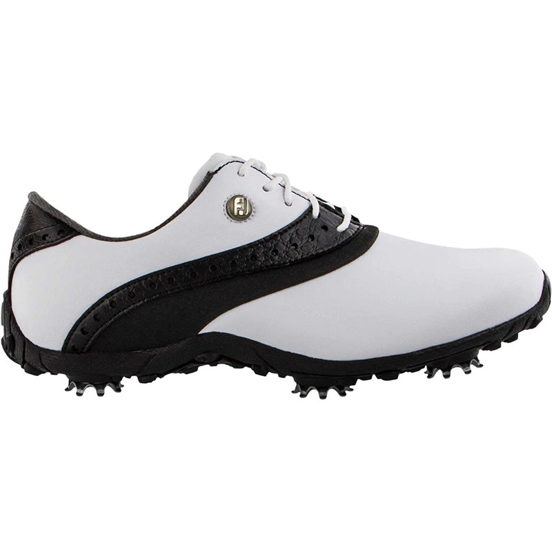 Footjoy Womens LoPro Collection - White/Black - Previous Season Style Women's Shoes Footjoy   