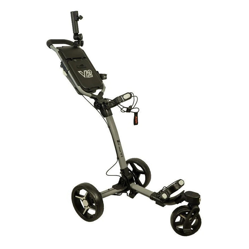 Axglo Tri-360 V2 Push Cart - Grey Frame Carts Axglo Grey  