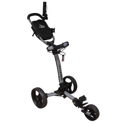 Axglo Trilite Push Cart - Grey Frame Carts Axglo Black