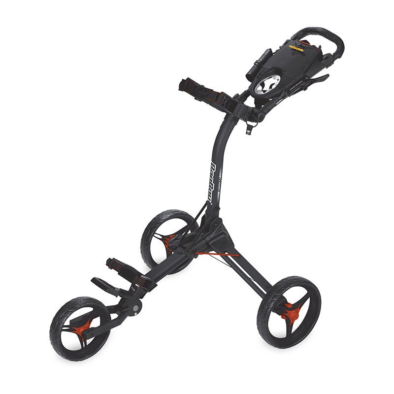 Bag Boy Compact 3 Push Cart Black/Red