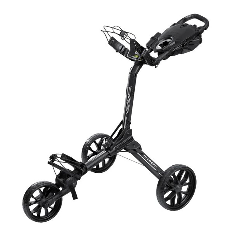 Bag Boy Nitron Auto-Open Push Cart Black