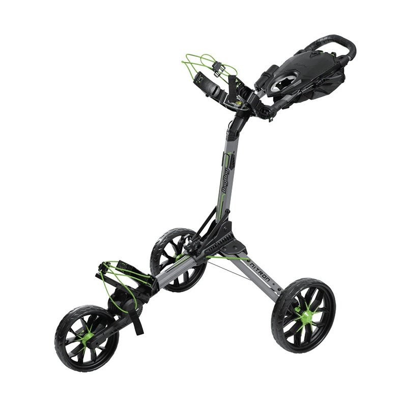 Bag Boy Nitron Auto-Open Push Cart Graphite Green