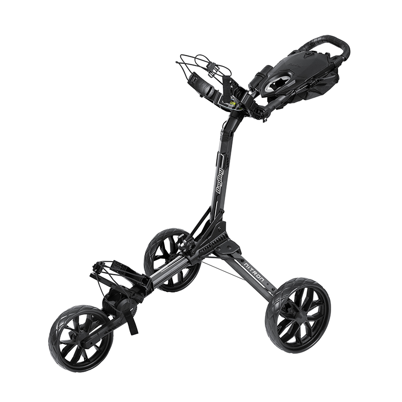 Bag Boy Nitron Auto-Open Push Cart Carts Bag Boy Graphite/Grey  