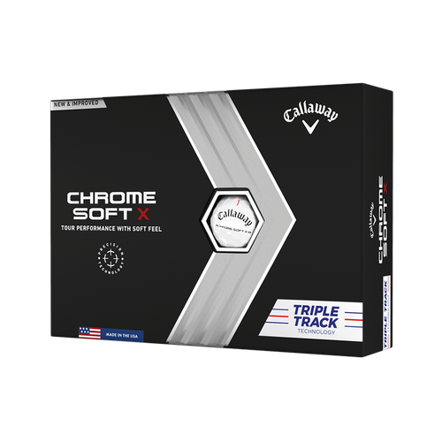 Callaway Chrome Soft X Triple Track Golf Balls - Previous Season