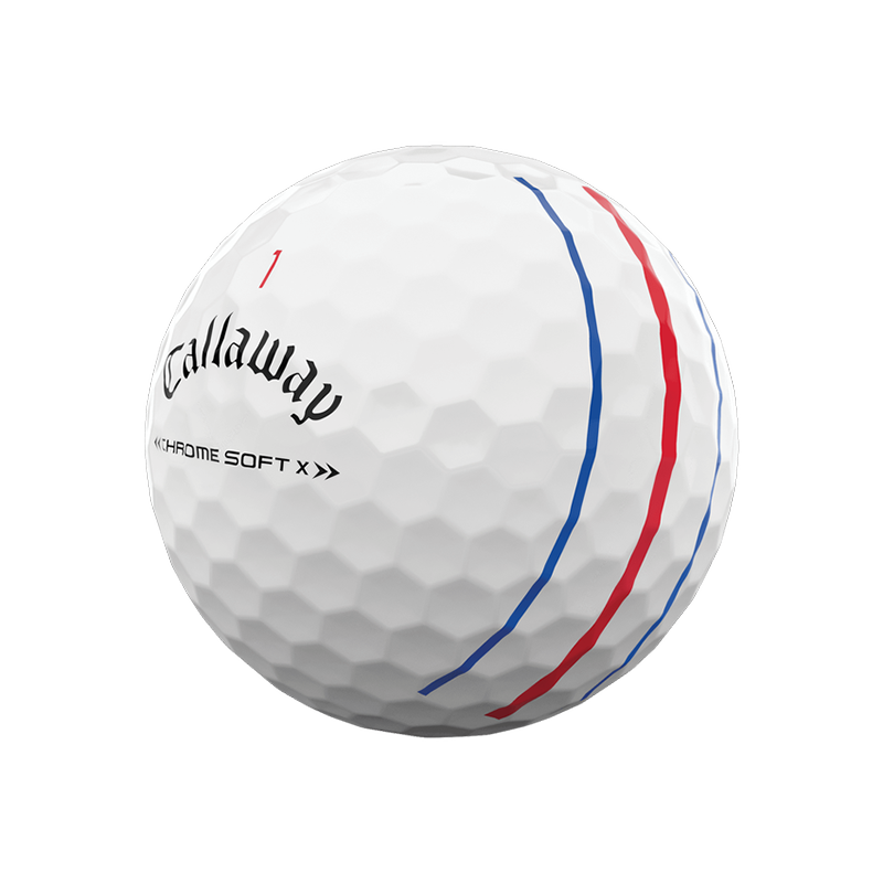 Callaway Chrome Soft X Triple Track Golf Balls Golf Balls Callaway