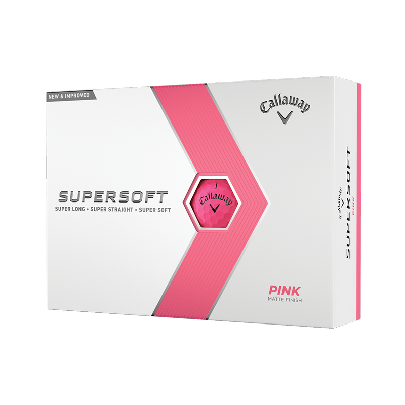 Callaway Supersoft 2023 Golf Balls Golf Balls Callaway Pink  