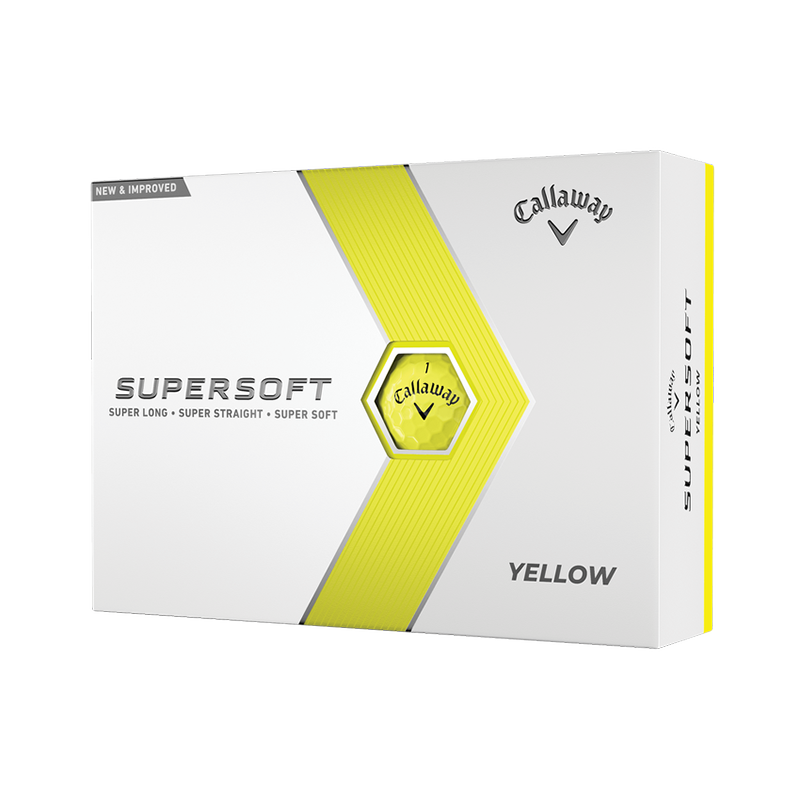 Callaway Supersoft 2023 Golf Balls Golf Balls Callaway Yellow  
