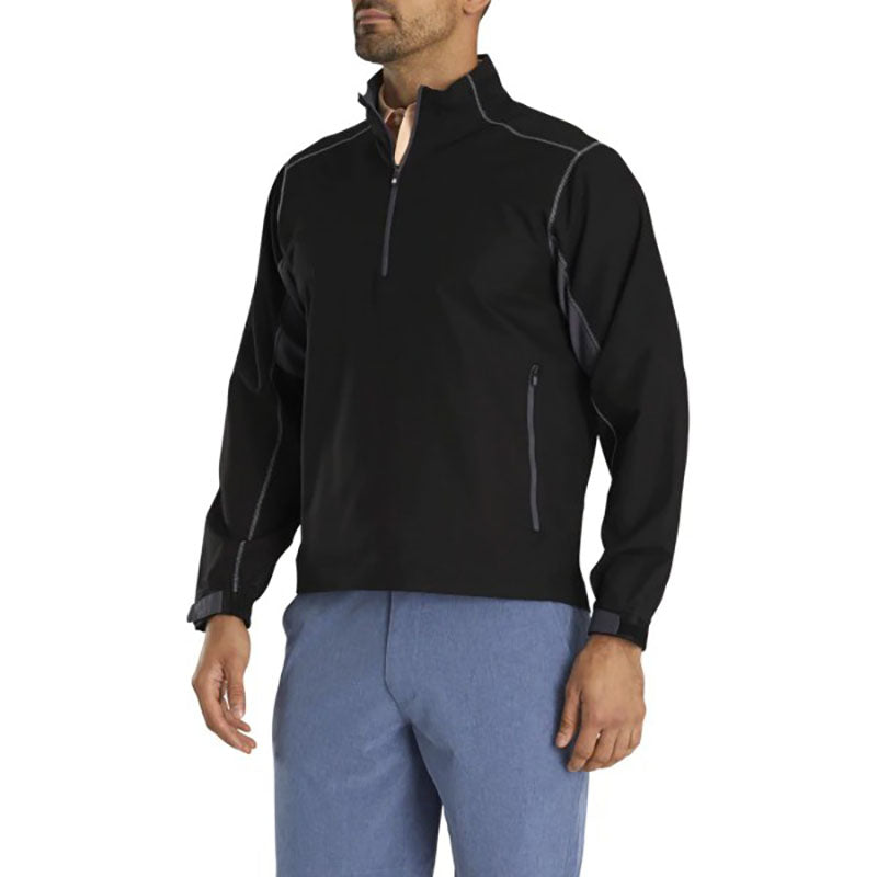 FootJoy Sport Windshirt - Previous Season Style Men's Jacket Footjoy Black MEDIUM