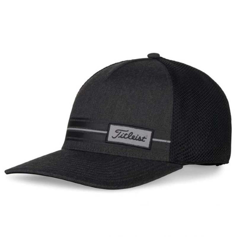 Titleist Surf Stripe Laguna Adjustable Hat Hat Titleist Black OSFA 