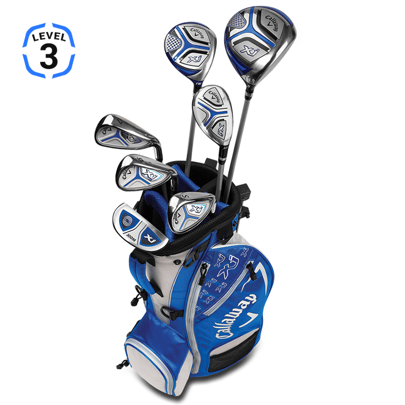 Callaway Junior XJ Package Set - White & Blue
