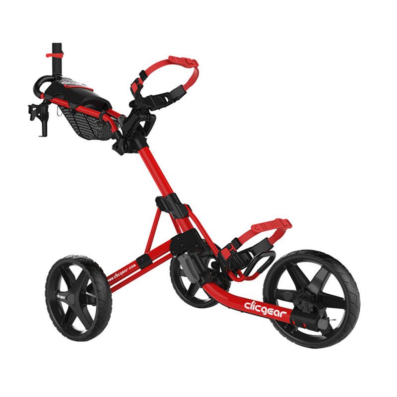 Clicgear Model 4.0 Push Cart Red