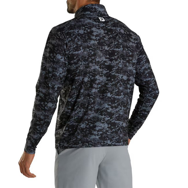 FootJoy Cloud Camo Print Mid-Layer 1/4 Zip - Previous Season Style Men&#39;s Sweater Footjoy   