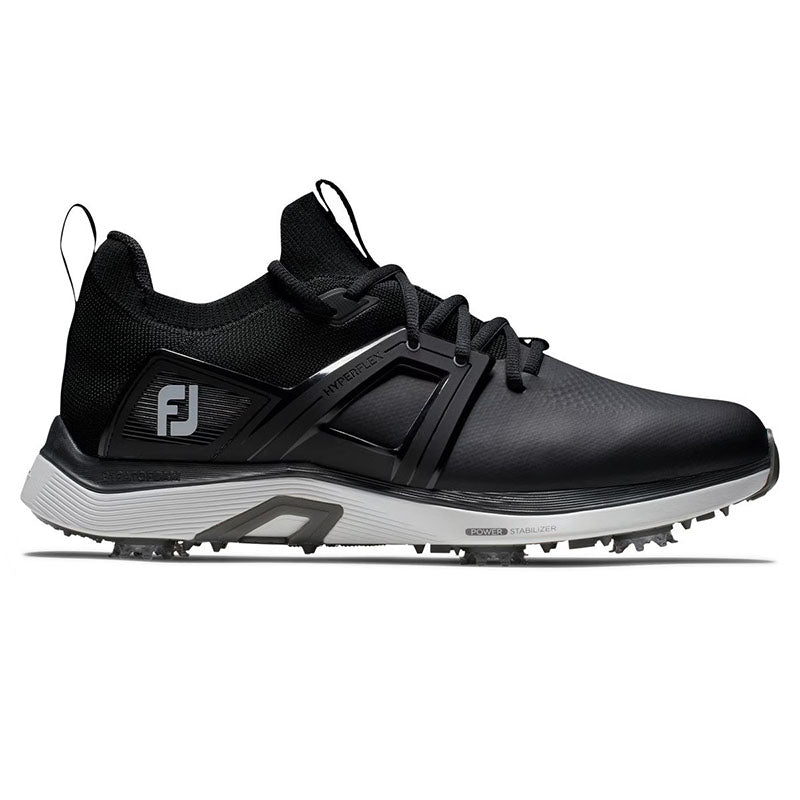 FootJoy 2023 HyperFlex Golf Shoe Men&#39;s Shoes Footjoy Black/Grey Medium 8