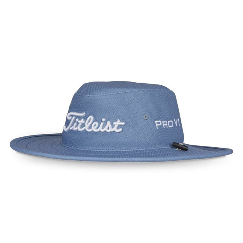 Titleist Tour Aussie Bucket Hat Hat Titleist Vintage Blue/White OSFA 