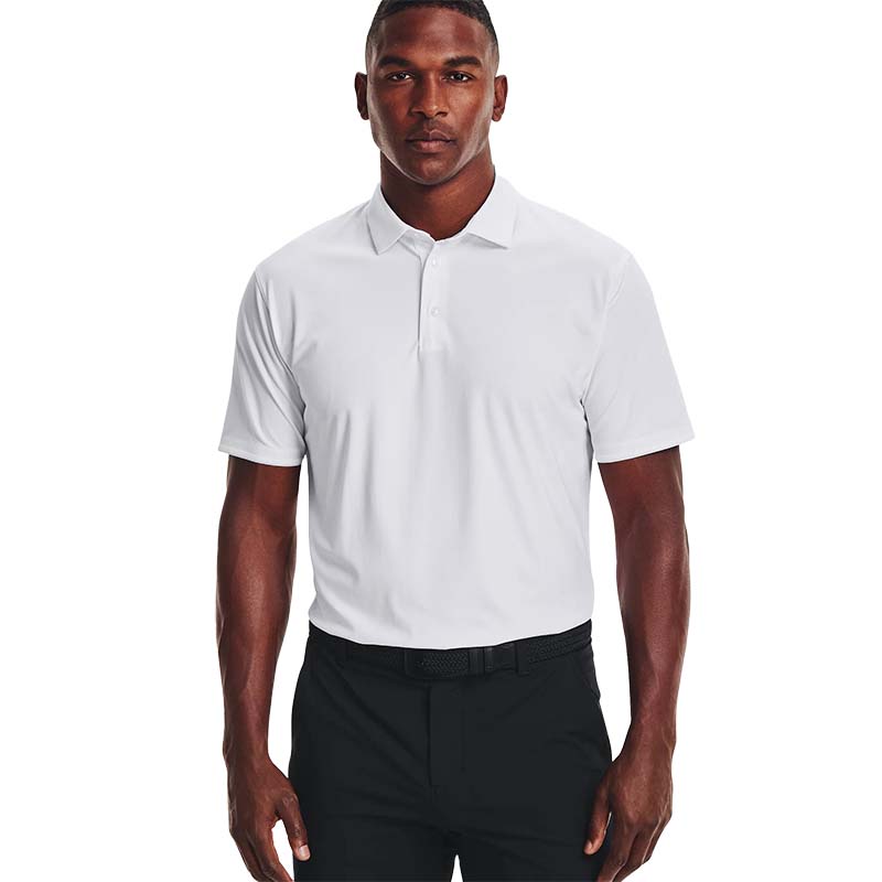 Under Armour Ace Luxe Polo Men's Shirt Under Armour White SMALL 