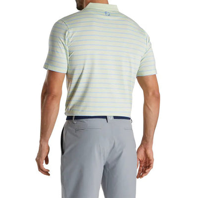 FootJoy Nautical Stripe Lisle Self Collar - Previous Season Style Men's Shirt Footjoy
