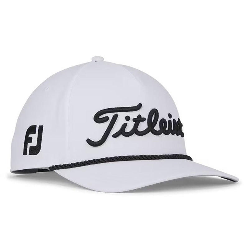 Titleist Tour Rope Hat Hat Titleist White/Black OSFA