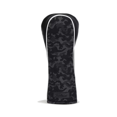 Titleist Black Camo Leather & Cotton Twill Headcover - Driver Headcover Titleist
