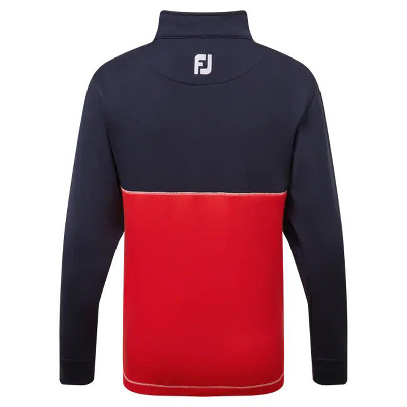 FootJoy Junior Colour Block Chill-Out 1/4 Zip - Previous Season Style Kid&#39;s Sweater Footjoy   
