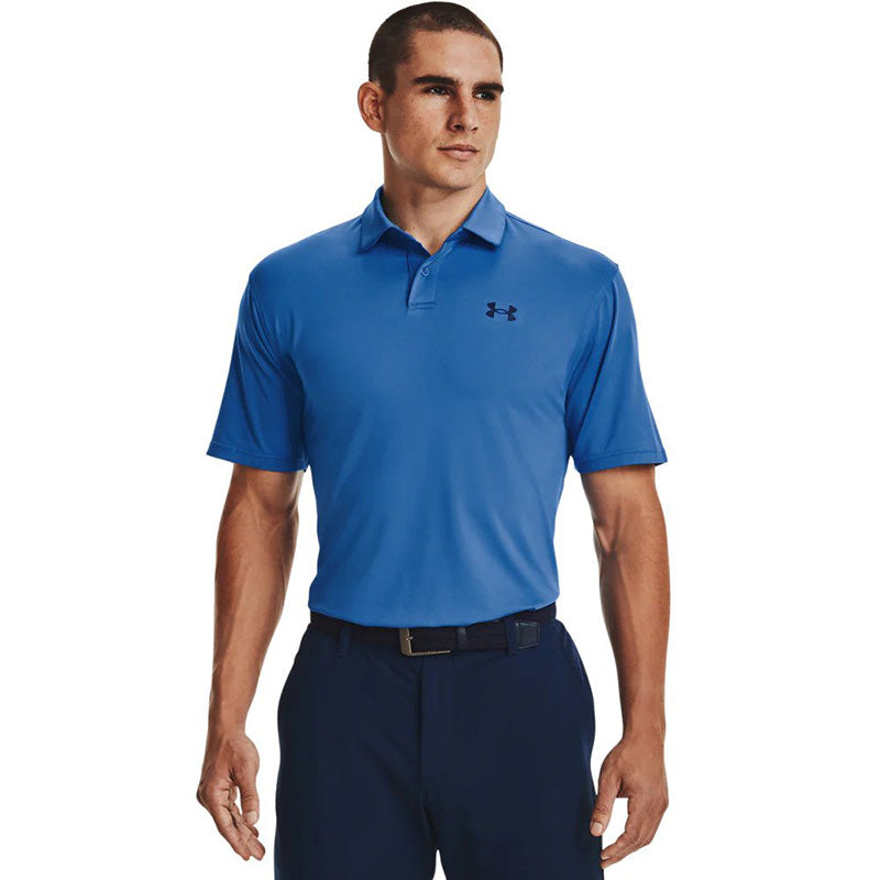 Under Armour T2G Polo Men&#39;s Shirt Under Armour Victory Blue SMALL 