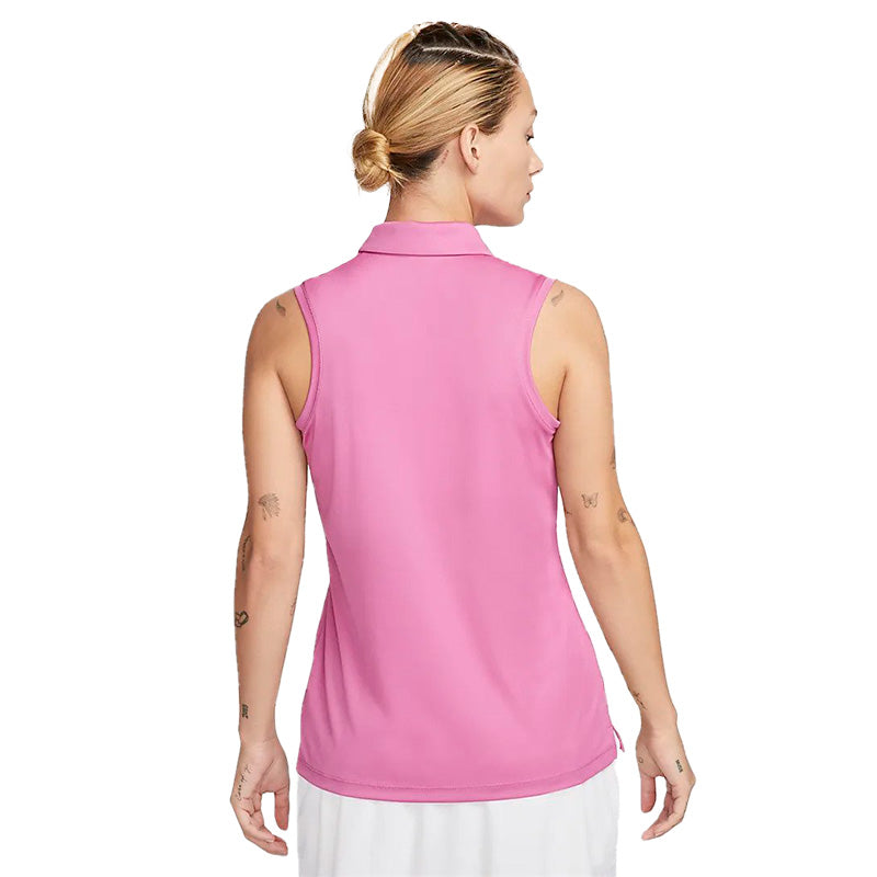 Nike Women&#39;s Dri-FIT Victory Sleeveless Golf Polo Women&#39;s Shirt Nike   