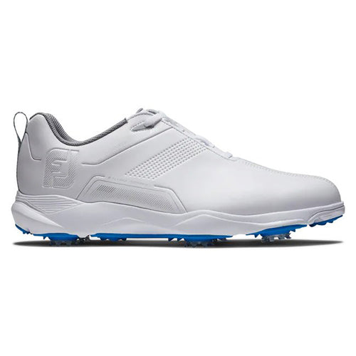 FootJoy eComfort Spiked Golf Shoe Men's Shoes Footjoy White Medium 8.5