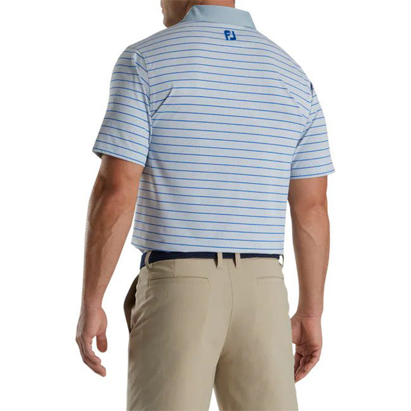 FootJoy 2022 Accented Stripe Lisle Polo - Previous Season Style Men&#39;s Shirt Footjoy   