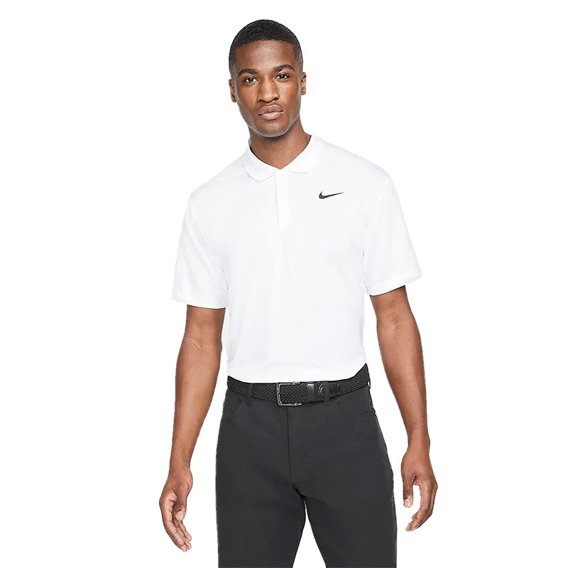 Nike Dri-FIT Victory Solid Polo Men&#39;s Shirt Nike White MEDIUM 