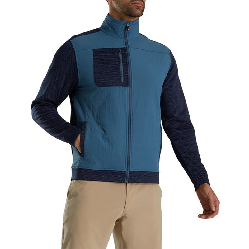 FootJoy ThermoSeries Hybrid Jacket - Previous Season Style Navy/Slate MEDIUM