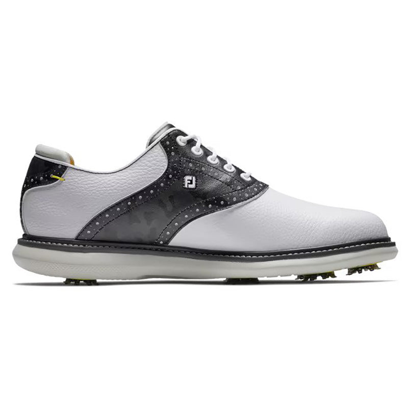 FootJoy Traditions Saddle Golf Shoe - Previous Season Style White Black