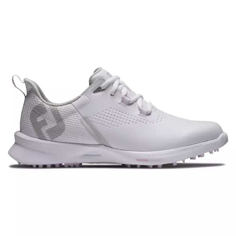 FootJoy Women's Fuel Spikeless Golf Shoe - Previous Season White Pink