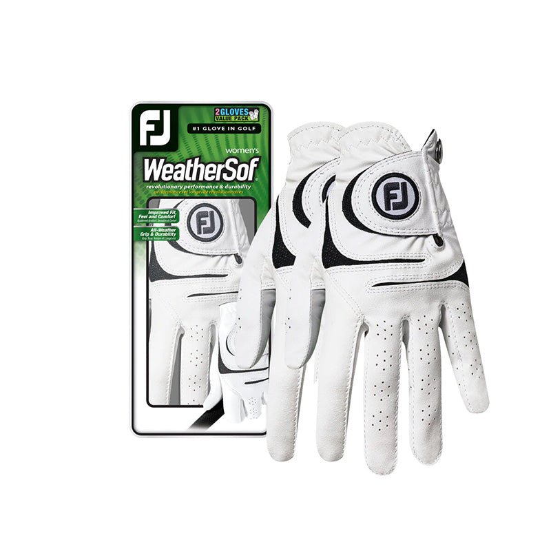Footjoy Women's WeatherSof Prior Gen. Gloves - 2-Pack