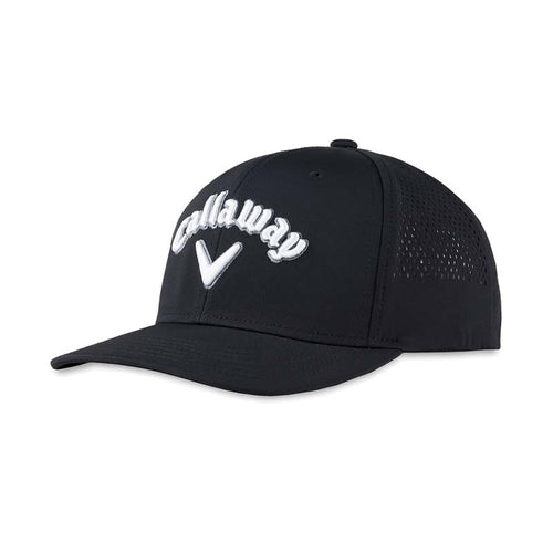 Callaway Riviera Fitted Hat Hat Callaway Black/White S/M 