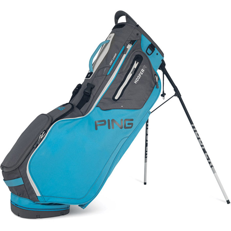 PING Hoofer 14 Carry Bag Stand Bag Ping Blue/Grey/White  